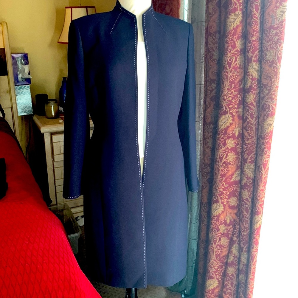 Womens 3 Pc skirt coat and tank top